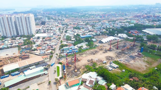 Tiến độ dự án The Gió Riverside Dĩ An tháng 07/2025